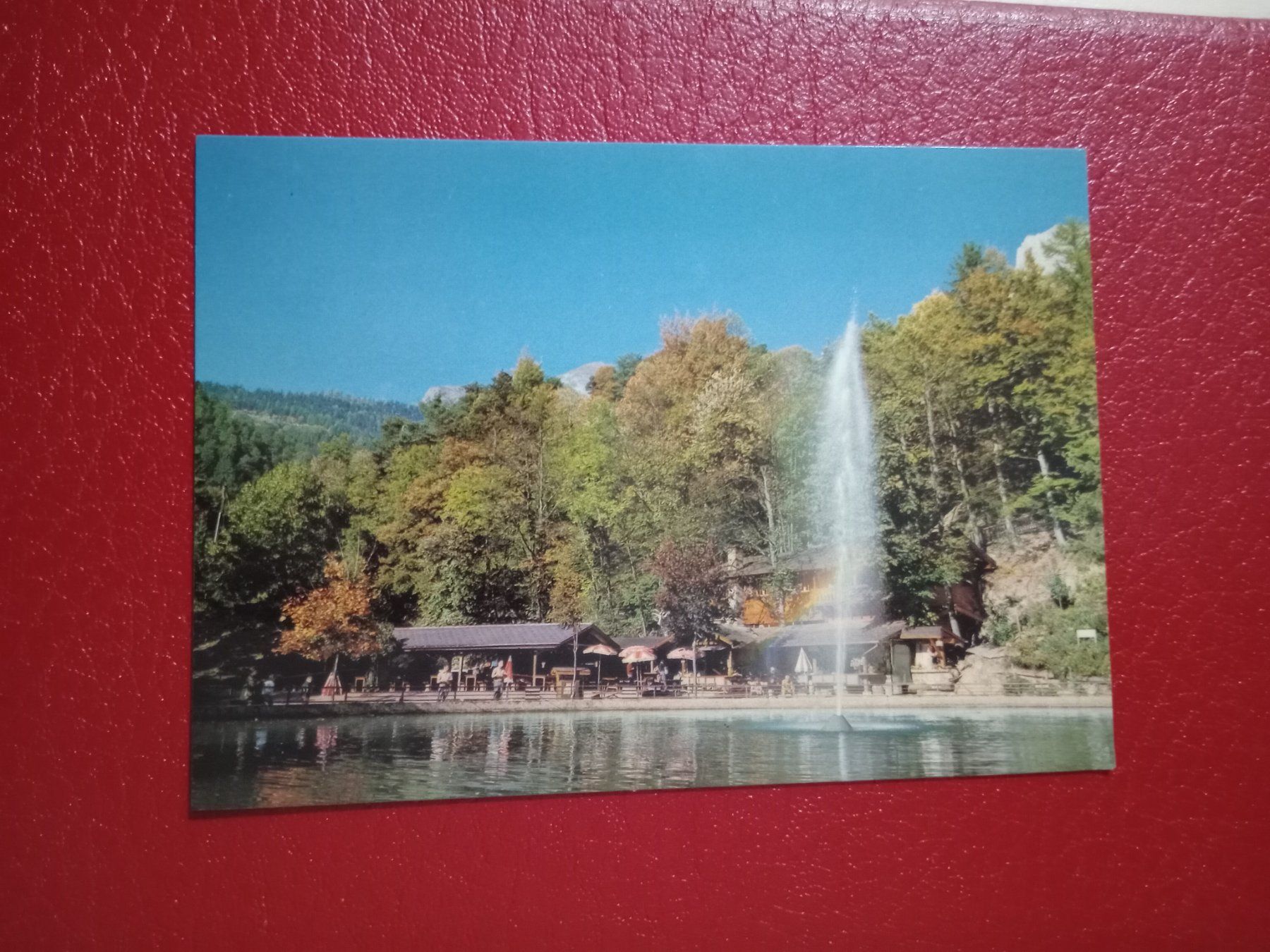 Ansichtskarten: Chamoson Wallis Restaurant Chez Tip Top Fontaine – Gebraucht aus Küttigen von Melisch1000