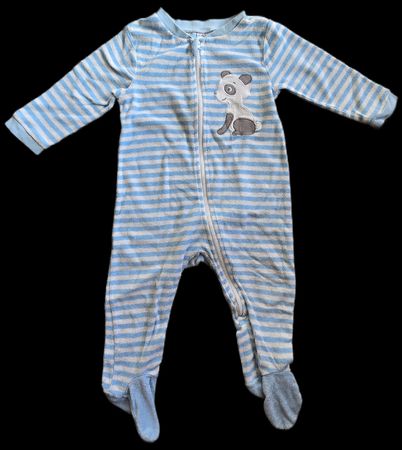 Kinder Pyjama Schlafanzug Panda Gr. 86