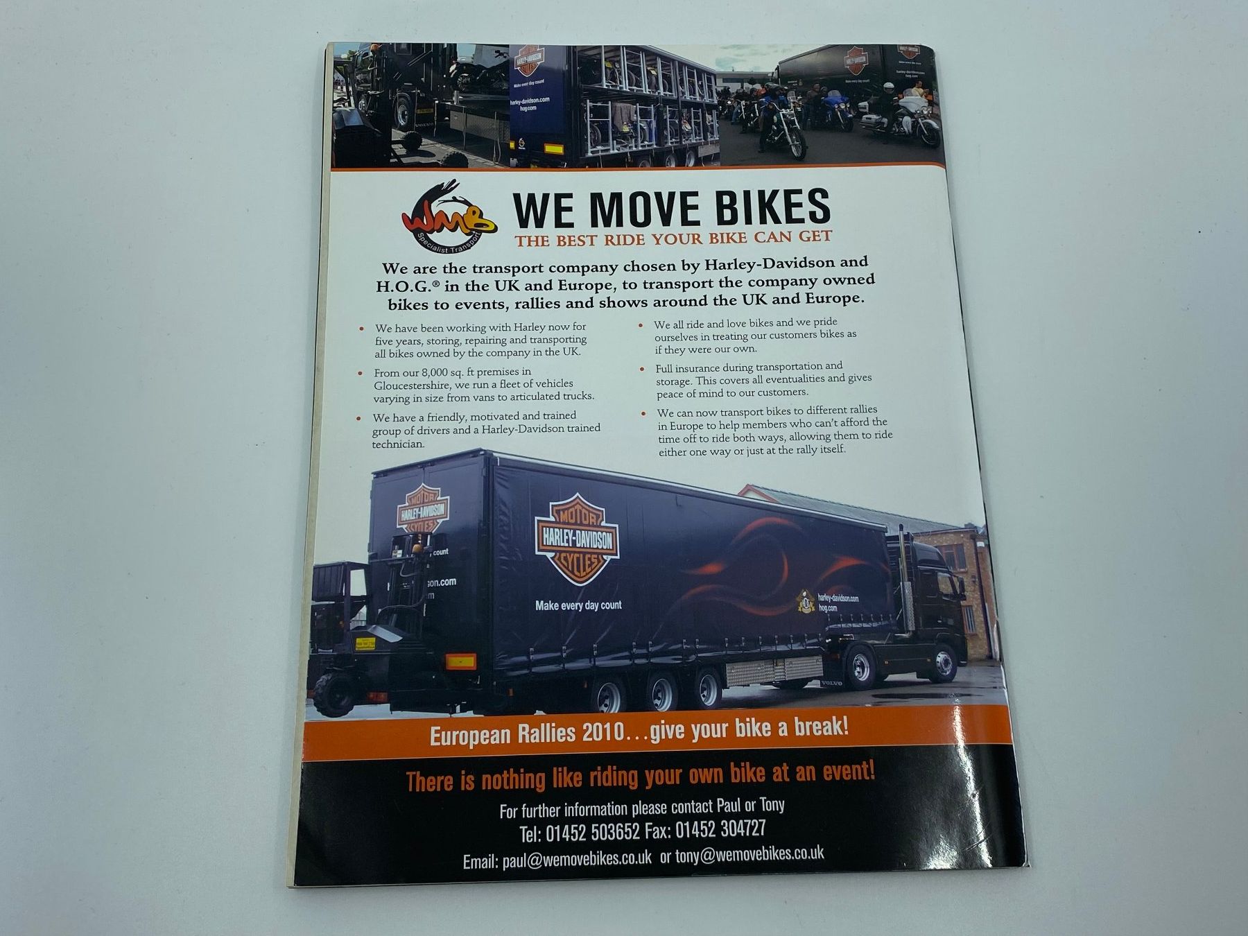 Riviste & Magazine: Harley Davidson Owner Group Touring Handbook 2010 – Usato da Langwiesen venduto da Restposten-24 4