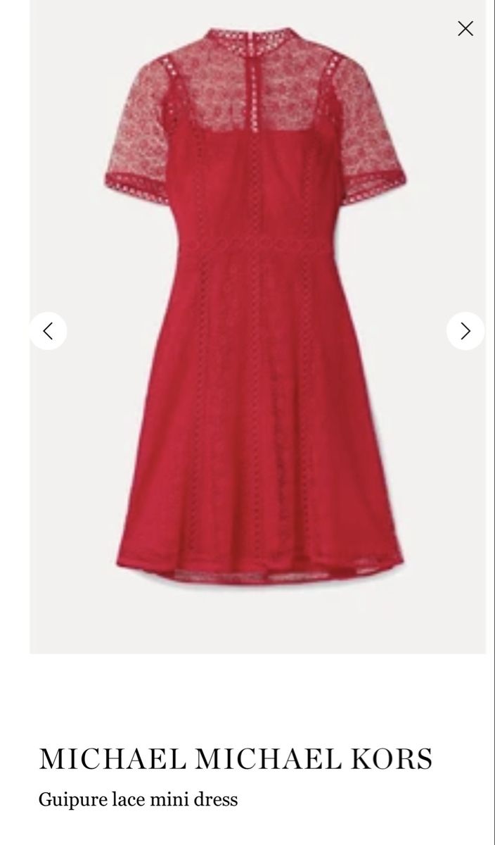 Michael Kors Kleider: Rotes Michael Kors Kleid  – Neu (gemäss Beschreibung) aus Bern von mel_x88r