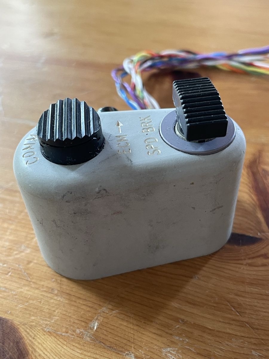 Misurare: Throttle Control Unit US Militär - Jet – Nuovo (secondo la descrizione) da Erlen venduto da Mirageiii 2