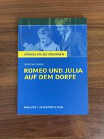 Romeo und Julia auf dem Dorfe Königs Erläuterungen
