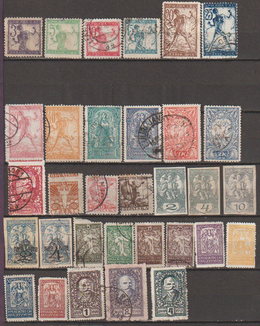 Alle Briefmarken: Yougoslavie divers – Gebraucht aus Crans-Montana von kira56
