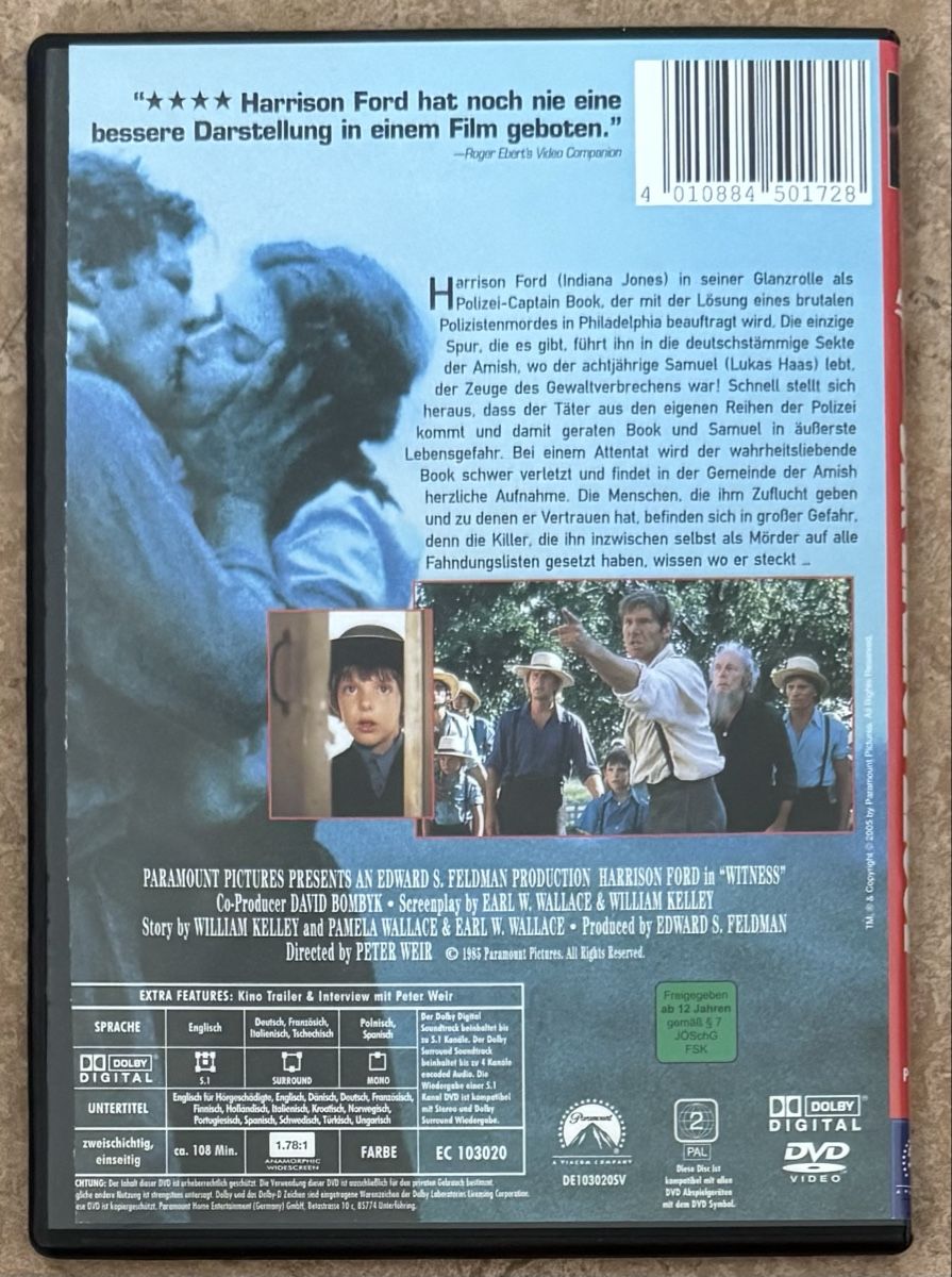 Tous les DVDs: DER EINZIGE ZEUGE  – Neuf (Voir description) à Dietikon par AndreaSch01 1