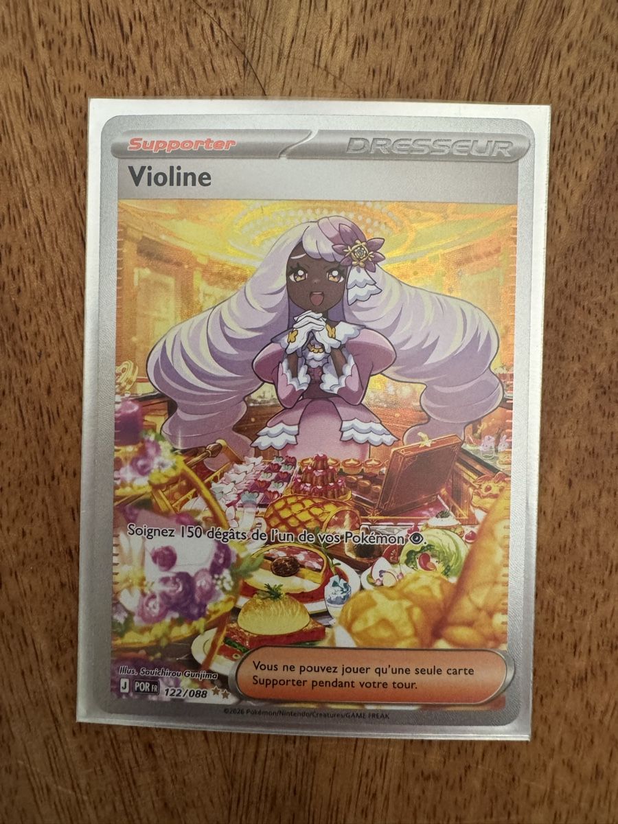 Pokémon Carte collezionabili: Carte Pokémon - Violine AR 122/088 – Nuovo (secondo la descrizione) da Meyrin venduto da Sabrina310316