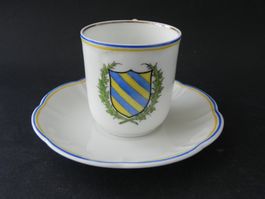 Espressoset mit LANGENTHALER WAPPEN * von Langenthal 1930
