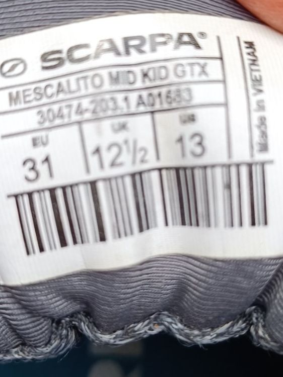 Scarpa Schuhe für Jungen: Scarpa Wanderschuhe Gr. 31 – Gebraucht aus Wenslingen von Stibi04 3
