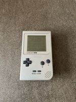 Nintendo Game Boy Pocket Silber + Tetris Spiel, Top!
