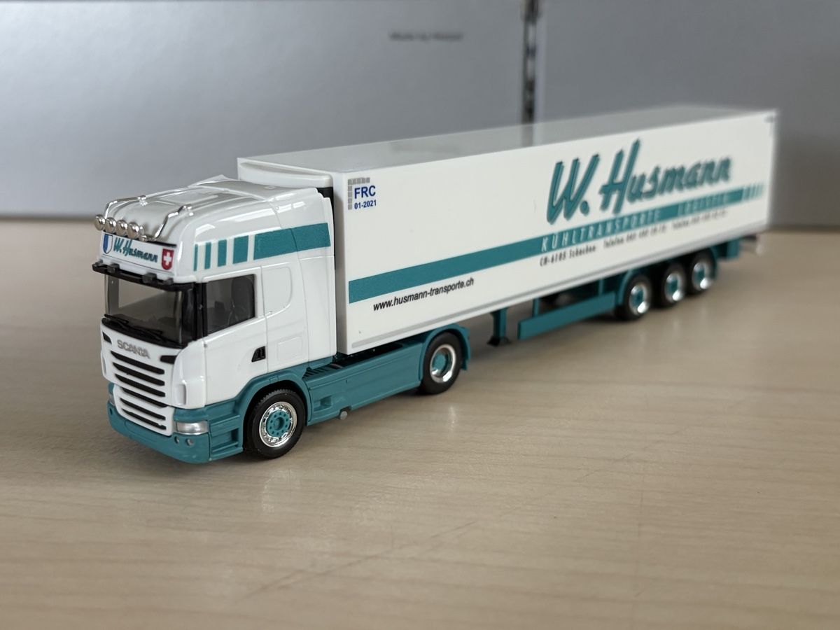 Herpa Modellautos: Scania R Topline Husmann – Neu (gemäss Beschreibung) aus Felben-Wellhausen von Mobil01