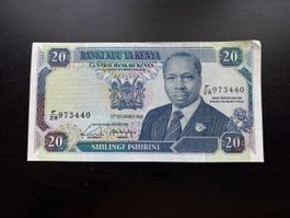 Billet Kenya 🇰🇪 1988