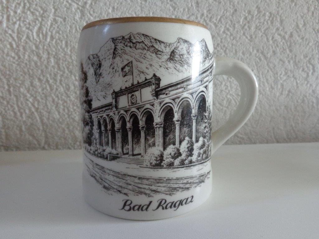 Tasses: Kaffeetasse  / Kaffeebecher Bad Ragaz – Neuf (Voir description) à Pfäffikon / ZH par Pefkadett