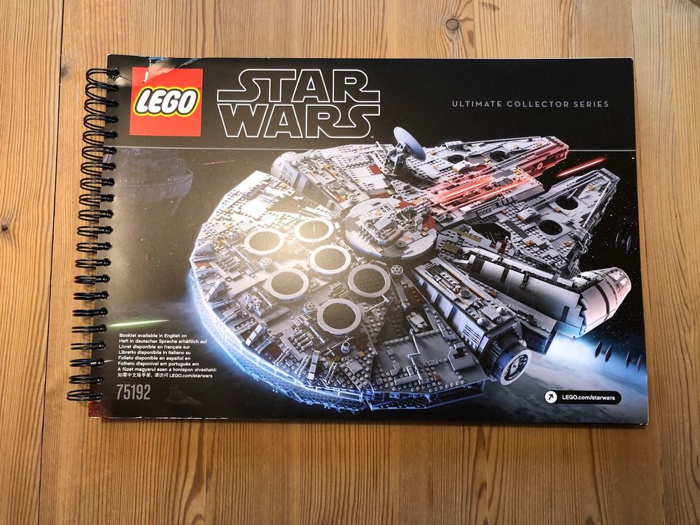 Bauanleitung Lego Star Wars Millennium Falcon - UCS 75192 (Gebraucht ...