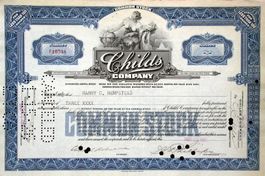 Childs Company - 1925