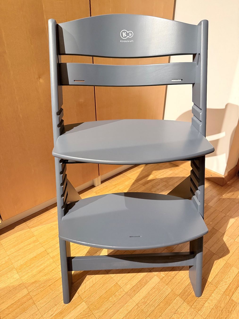 Kinderkraft Seggioloni: Tripp Trapp Kinderhochstuhl, Grau, mit Babyset & Tray – Nuovo (secondo la descrizione) da Baden venduto da JellyMonster 5