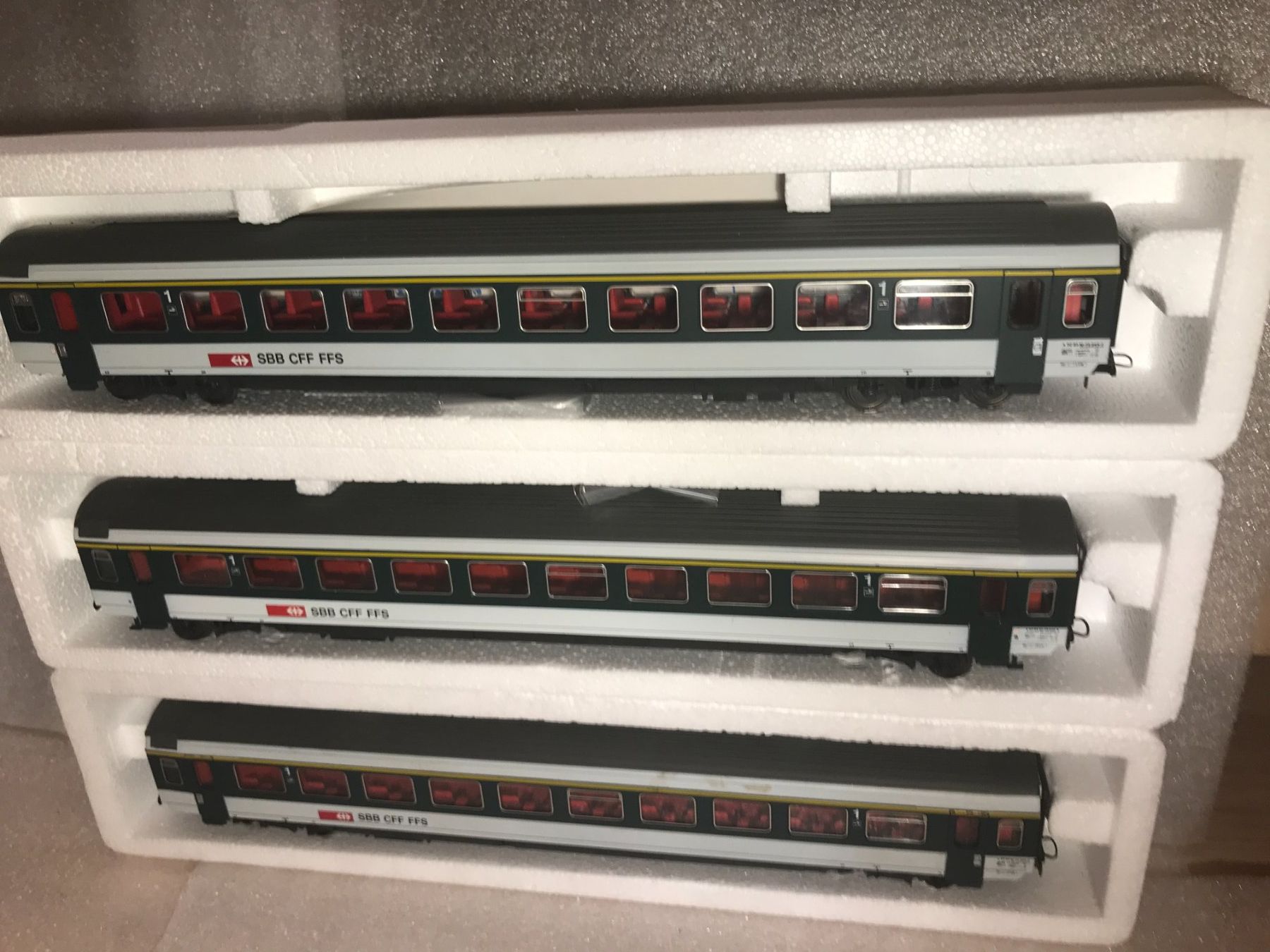 Roco Modelleisenbahnen: SBB Personenwagen 1.Kl. – Gebraucht aus Bad Ragaz von alfonskarrer