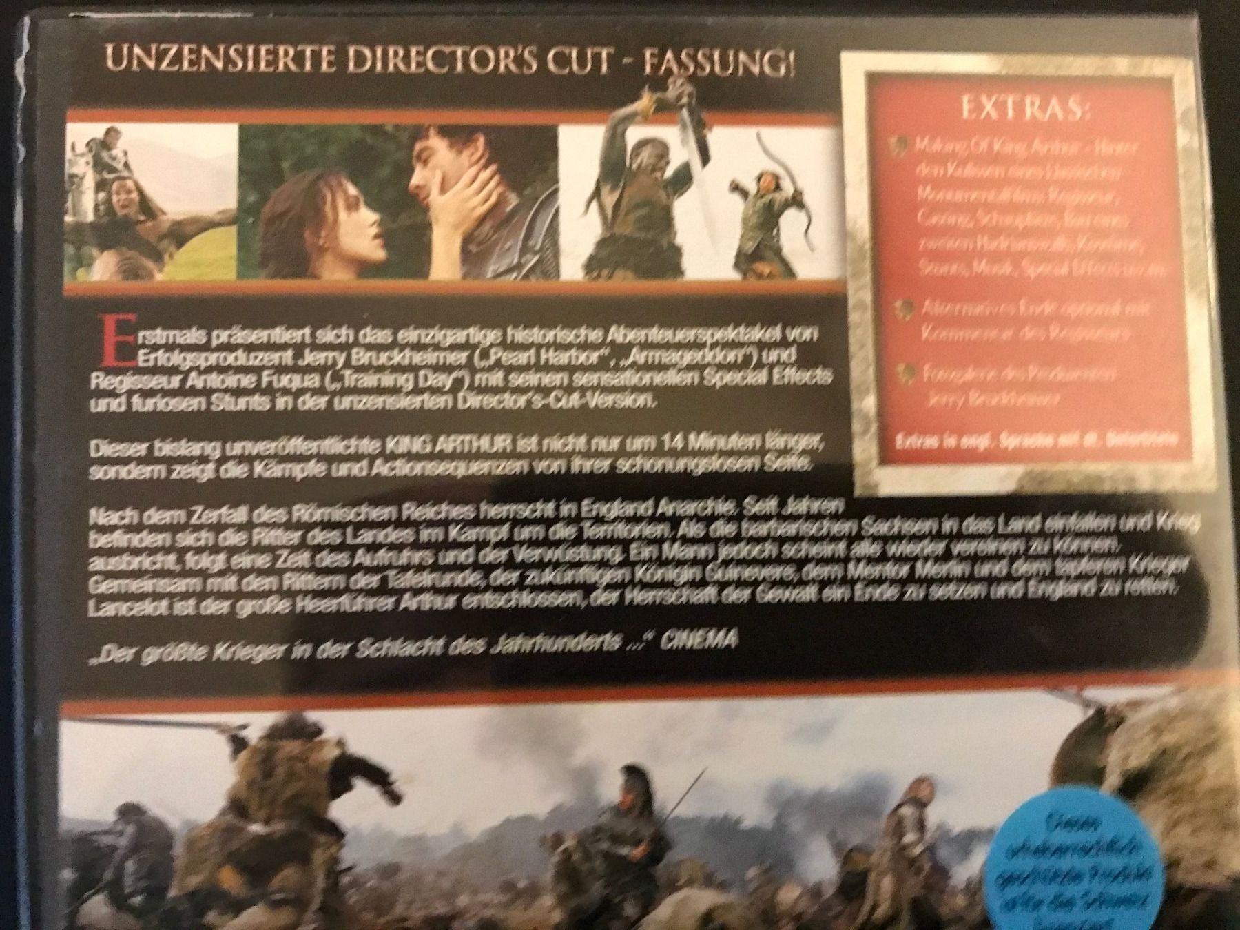 Tutti i DVDs: King Arthur - Director s Cut – Usato da Freudwil venduto da Feenland2010 2