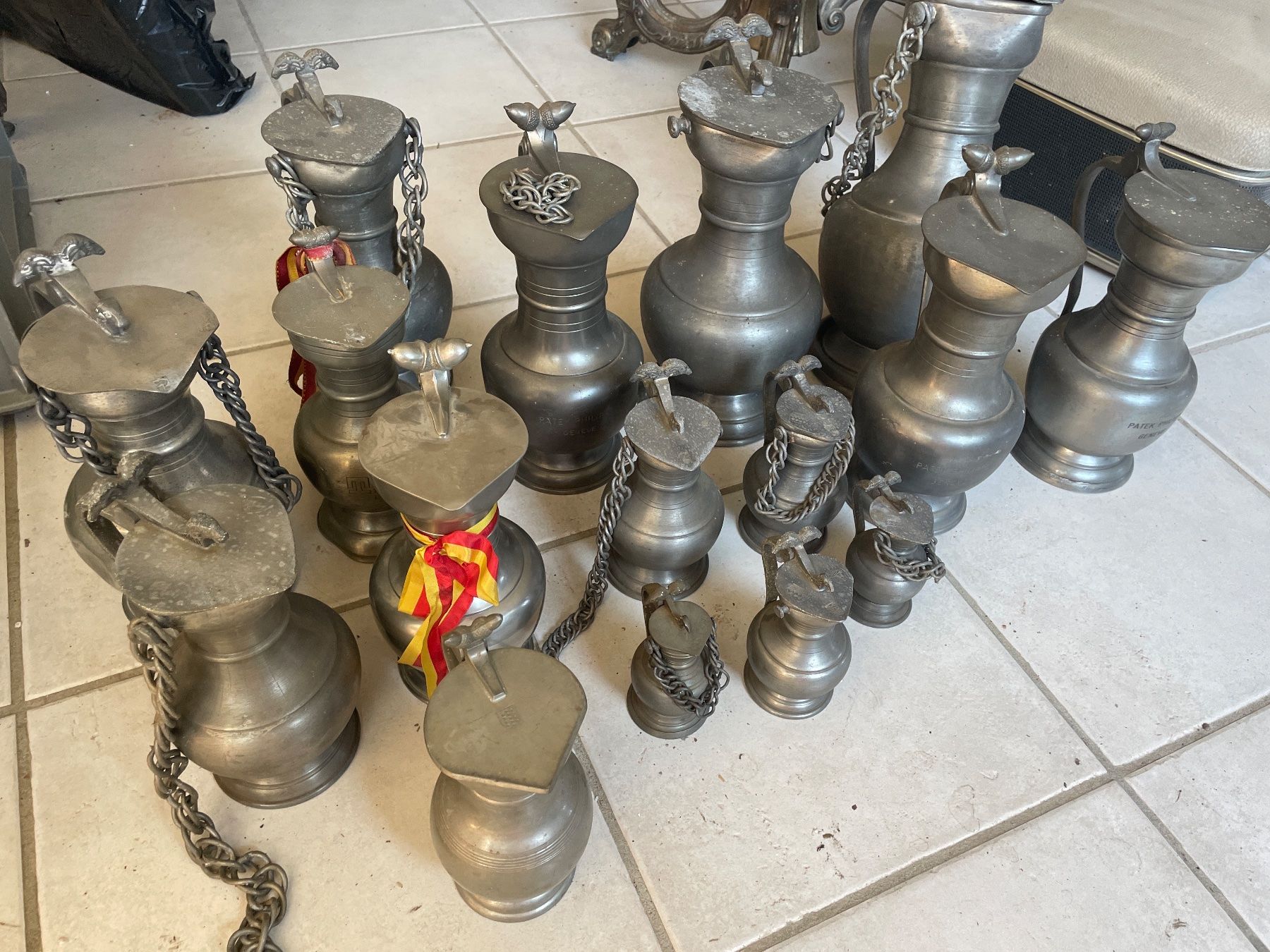 Alle Dekorationen: Lot en étain, vintage – Gebraucht aus Meyrin von jul_km5p 3