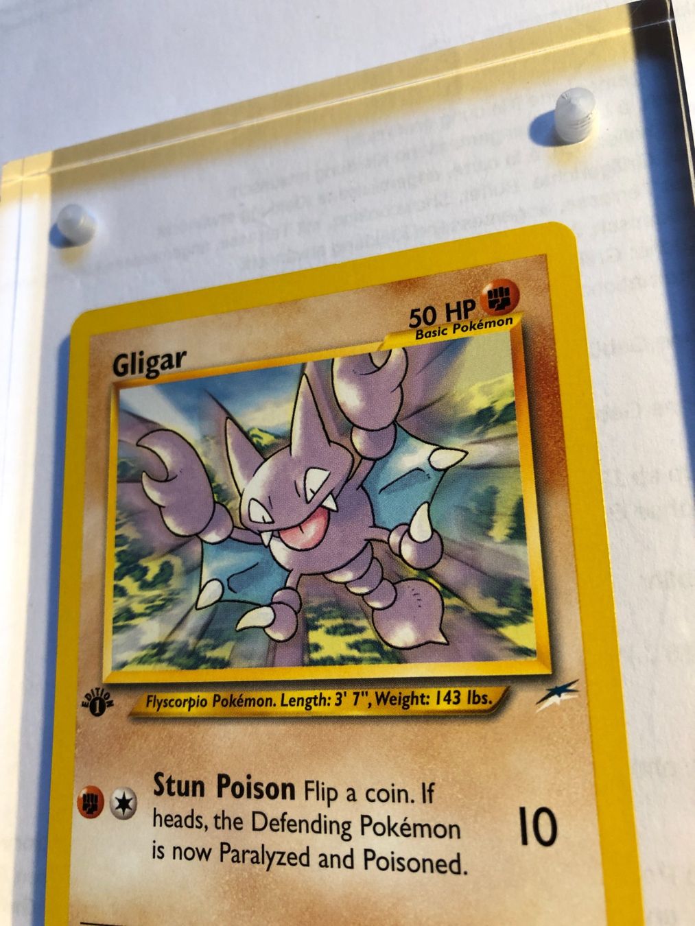 Carte collezionabili: Gligar 1st Neo Destiny - MINT - ab 1.- – Usato da Giubiasco venduto da dan_pr8b 3