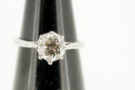 Antiker Brillant Ring 1,01 Carat WG vvs2 K Ringgröße 53