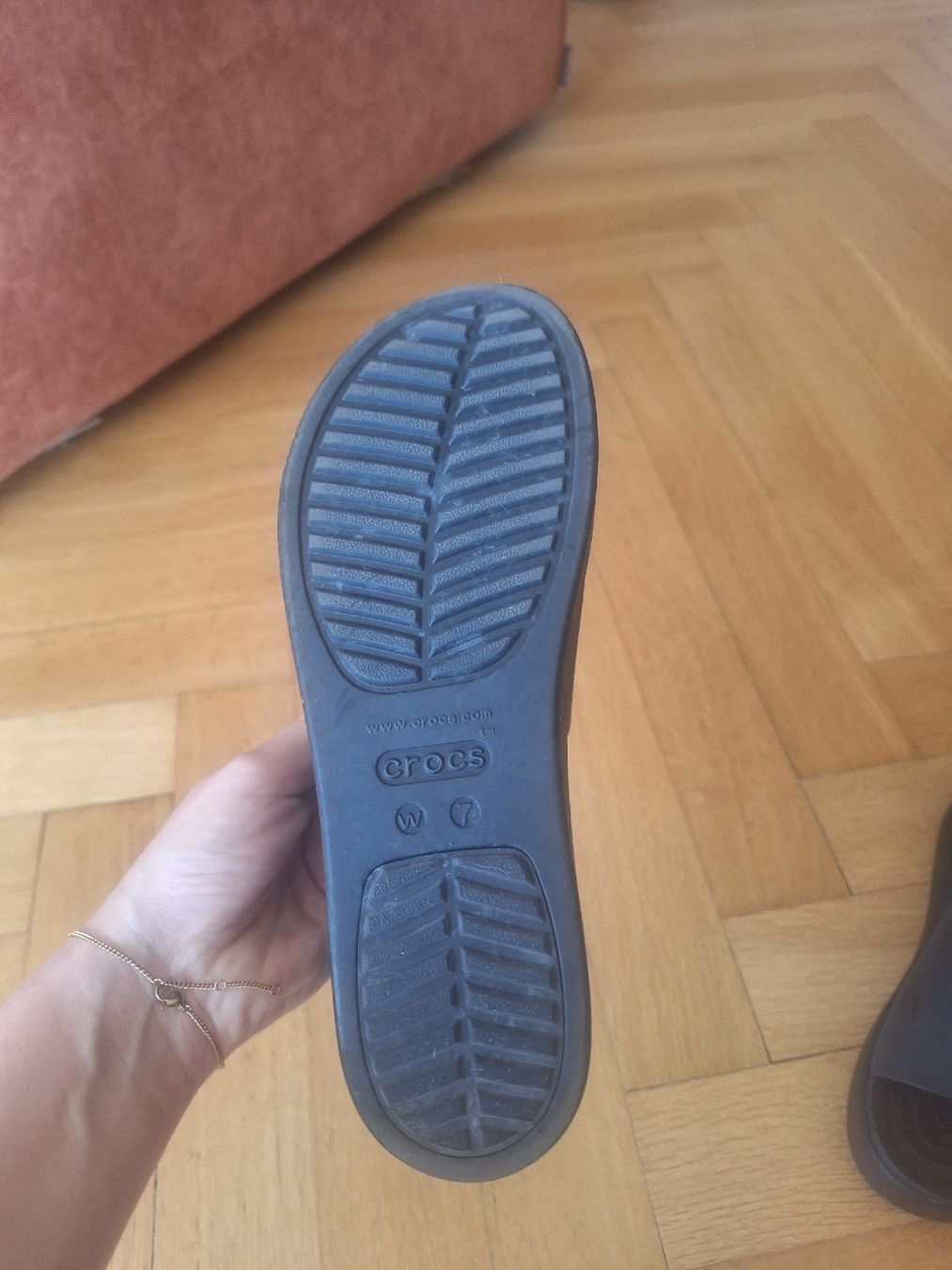 Crocs Scarpe da uomo: Crocs Plateau Pantoletten schwarz Grösse 37  – Nuovo (secondo la descrizione) da Bern venduto da Myrtha3 3