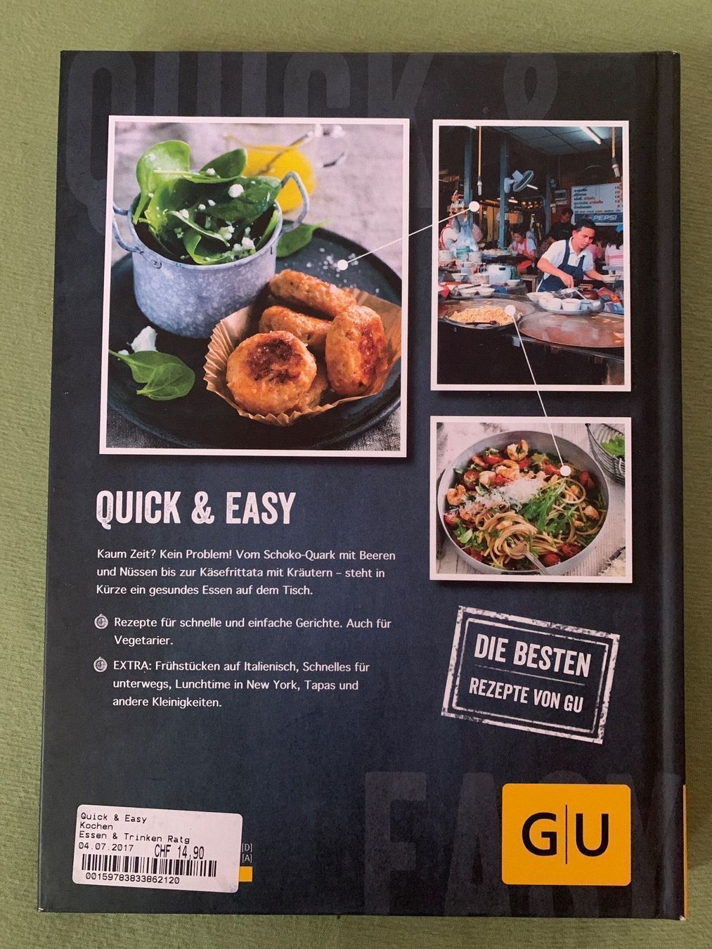 Bücher: BUCH Quick and easy Kochbuch – Neu (gemäss Beschreibung) aus Belp von you-and-me 1