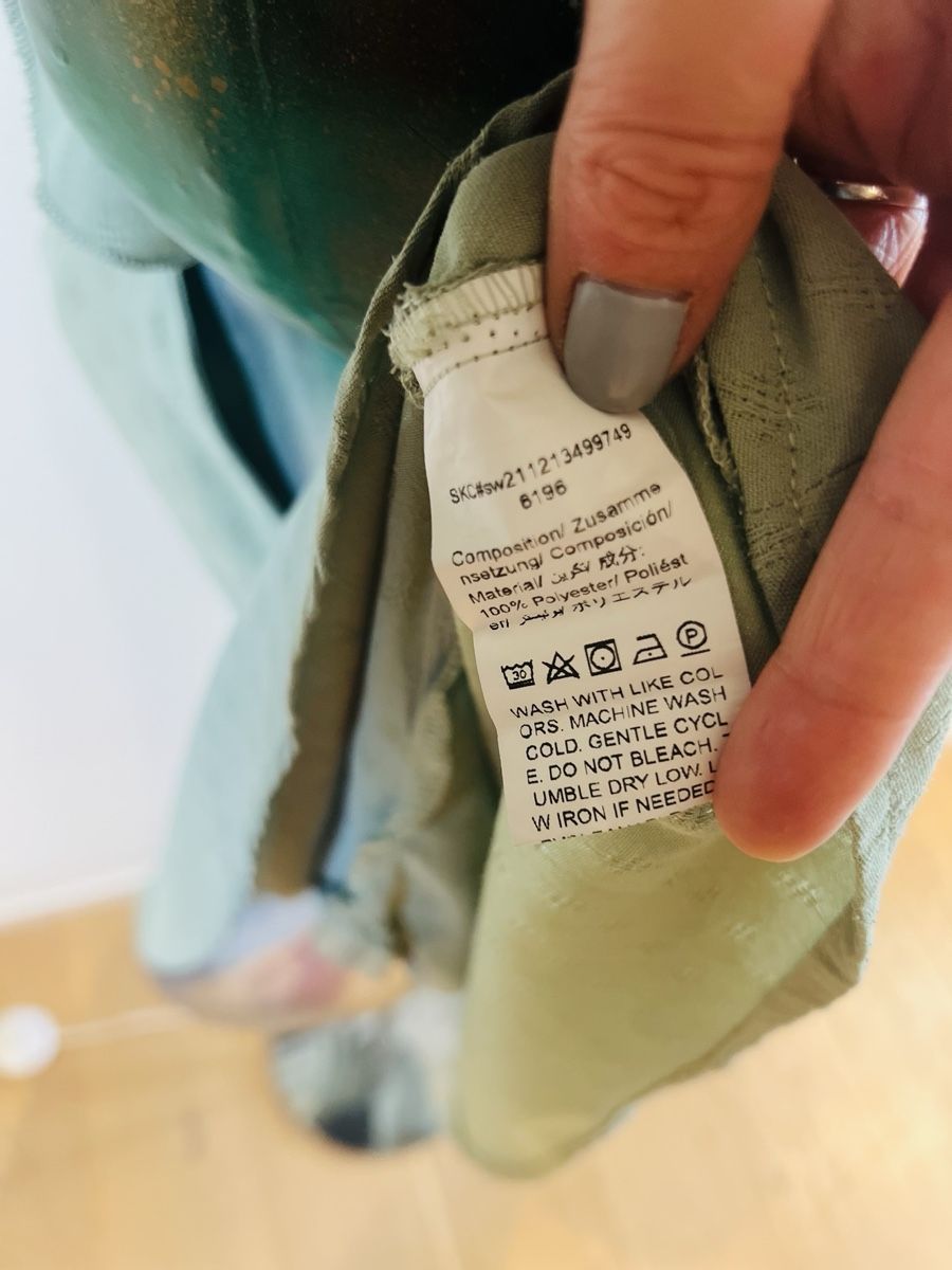 Shein Kleider: Sommerkleid grün mit Rüschen Gr. 36 – Neu (gemäss Beschreibung) aus Murten von Rebelle_en_Style 4