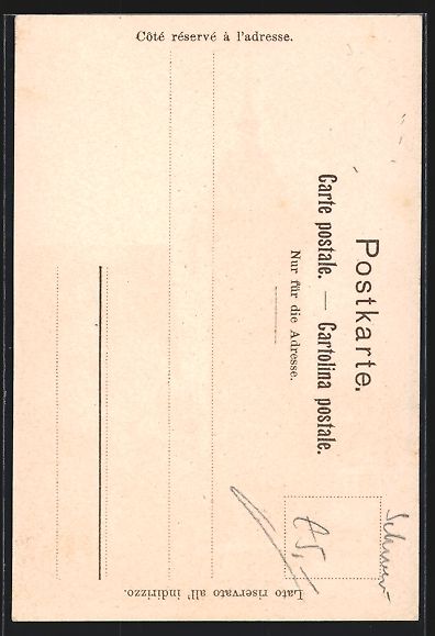 Cartoline postali: AK Baden, Blick auf den Stadtturm – Usato da Berlin venduto da bartko-reher 1