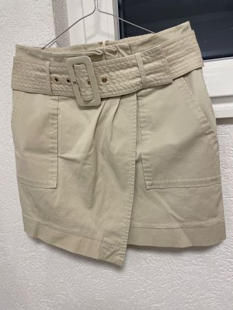 Jupe Morgan taille 40 beige avec ceinture