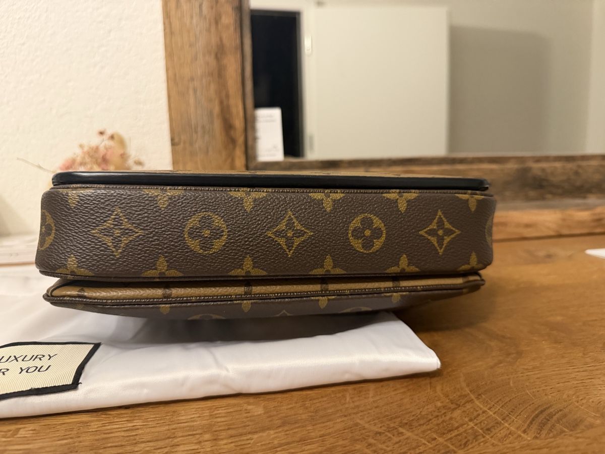 Louis Vuitton Borse da donna: Louis Vuitton Pochette Metis Reverse Monogram – Usato da Hirschthal venduto da GR7000 7