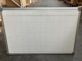 DAHLE Wochenplaner 60x90cm, weiss, mit Raster grau KW 1-53