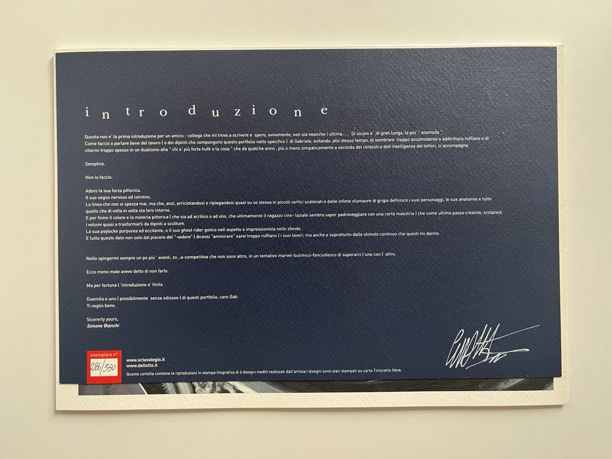 Comics: Dell'Otto Marvel Dark Side 2012 Hardcover Portfolio - Signed – Neu (gemäss Beschreibung) aus Lugano von VariousCollection 3
