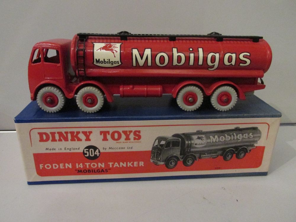 Dinky Toys N°504 – Camion Citerne Foden 14 Tonnes (excellent état, Boîte D'origine)