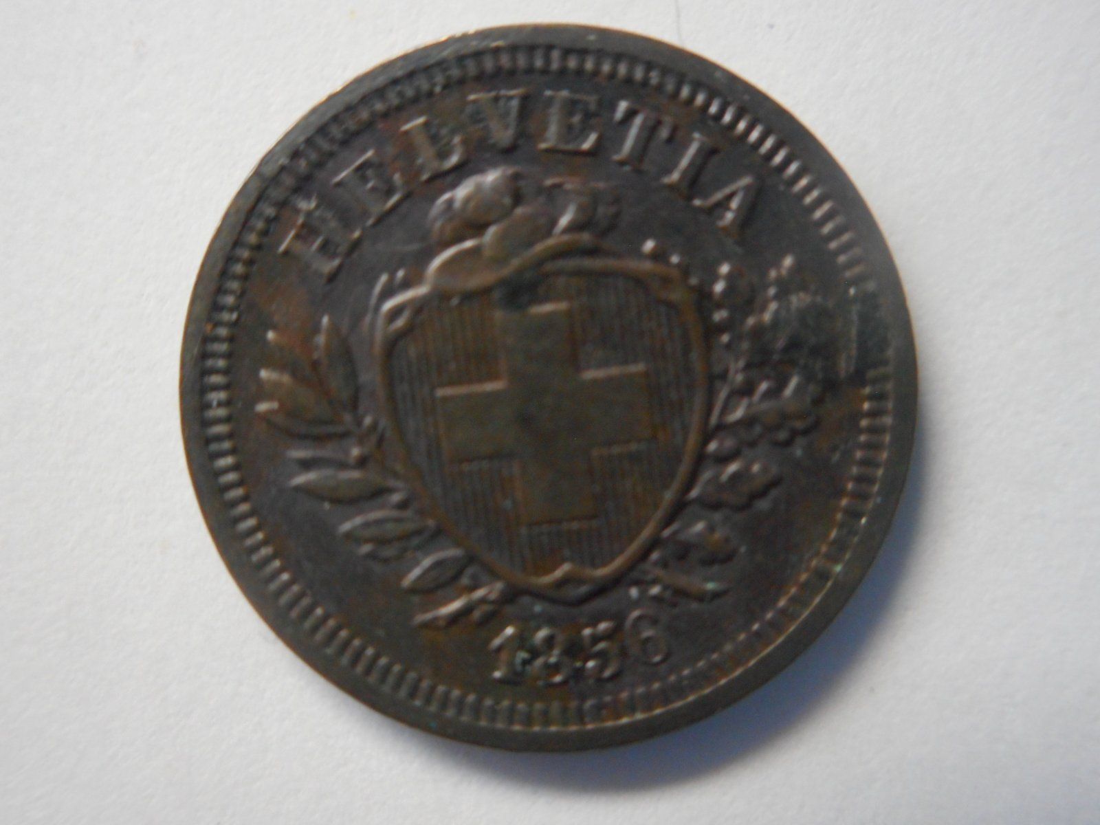 Tutti le monete: 1 Rp. 1856  vorz – Usato da Kriegstetten venduto da pizlad2010 1