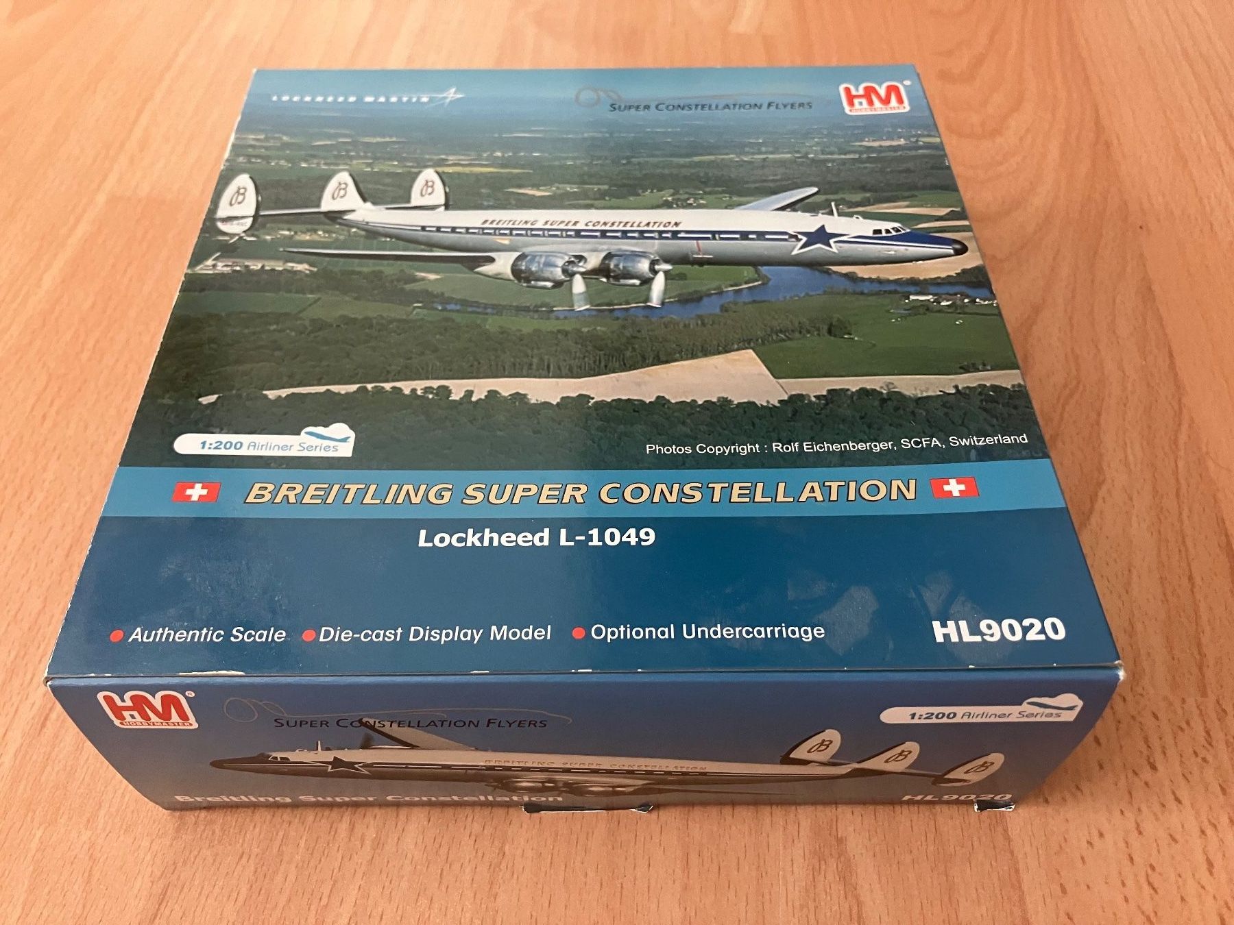 Lockheed Kits de montage: Breitling Super Constellation Hobbymaster 1:200 Model – Neuf (Voir description) à Zürich par Classic_Collection_Zurich 1