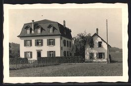 Foto-AK Turgi, Ortspartie, 1929