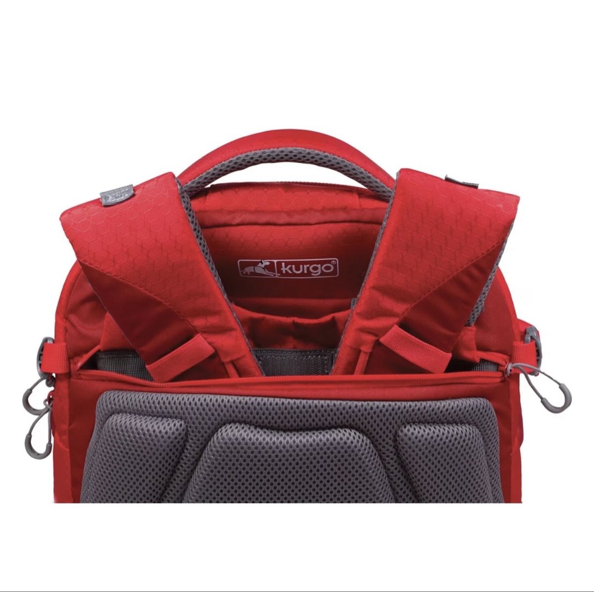 Kurgo Zaini: Kurgo G-Train Hunderucksack rot – Nuovo (secondo la descrizione) da Ossingen venduto da jst_z962 4