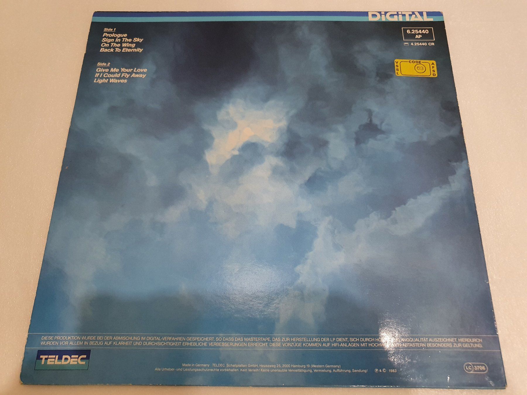 Dischi in vinile: Frank Duval – If I Could Fly Away – Usato da Uster venduto da Vinyl-Leidenschaft 1