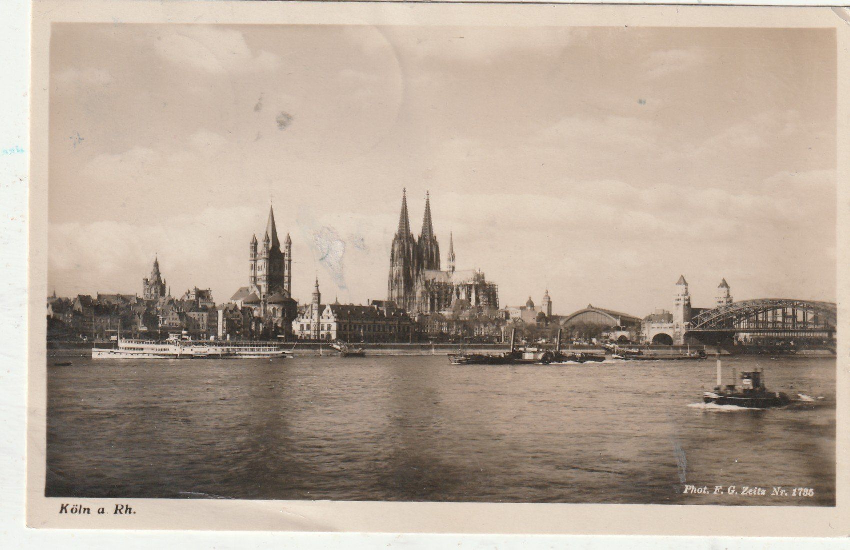 Cartoline postali: Köln. Alte Karte – Usato da Lumbrein venduto da made02