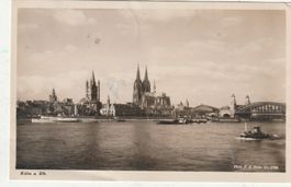 Köln. Alte Karte