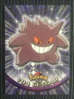 Pokemon Gengar Non Holo 1.Edition Logo blau Topps Mint