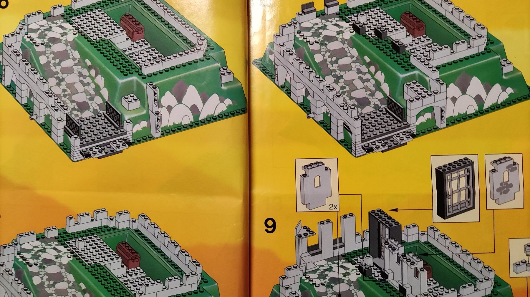 Lego Kit di costruzioni: LEGO Castle Anleitung / Instructions - 6081 – Usato da Muhen venduto da Legoholic 2