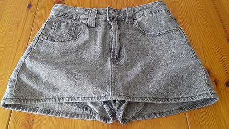 Minirock gr. 34, Stradivarius, Jeanslook