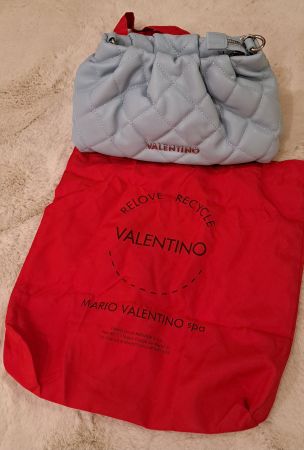 Valentino Handtasche, hellblau, NEU, mit Umhängeriemen