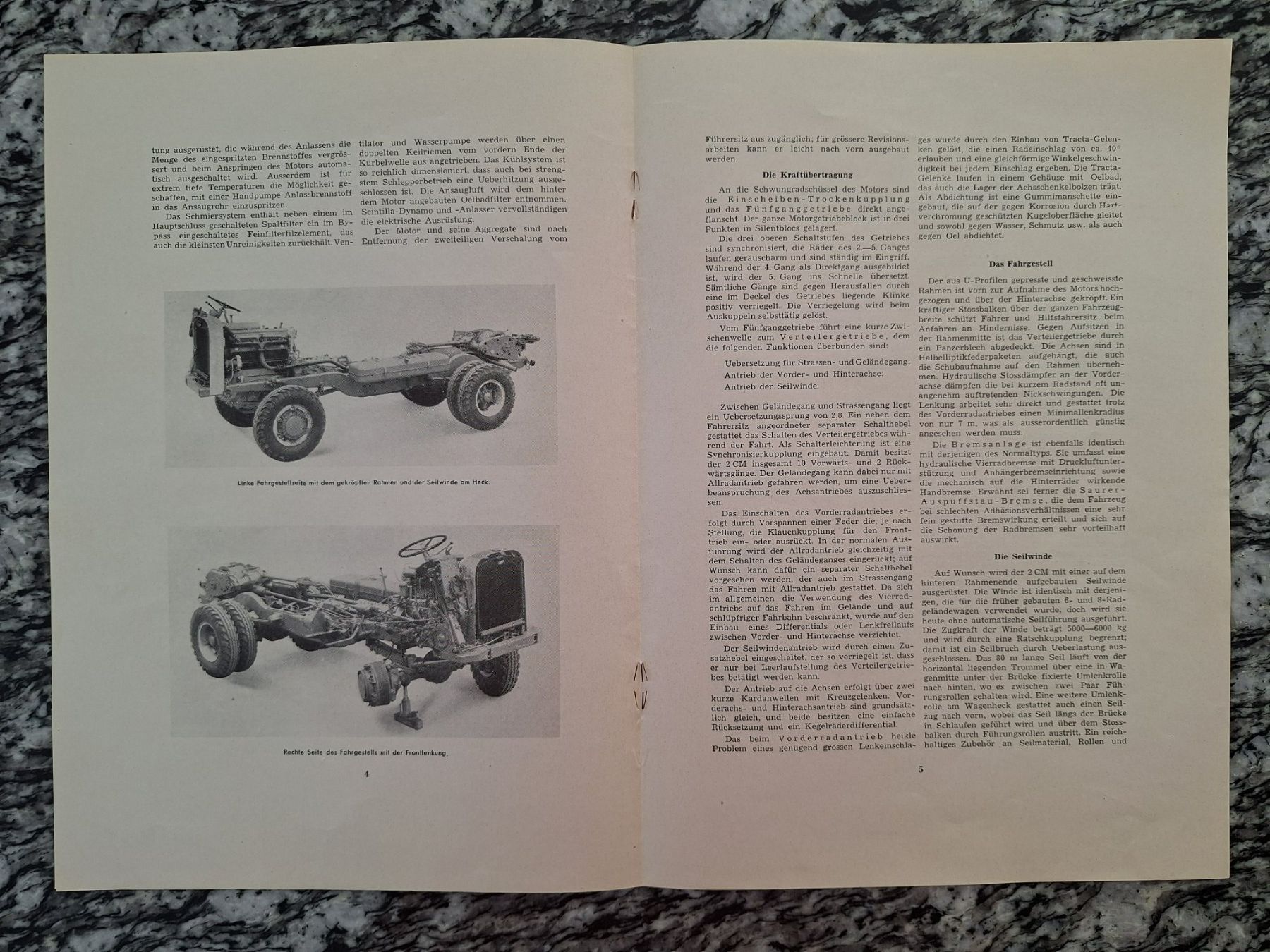 Saurer Documenti: Saurer 2CM 4CM 5CM Separatdruck AR 1950 – Usato da Lohn-Ammannsegg venduto da Beo71 1