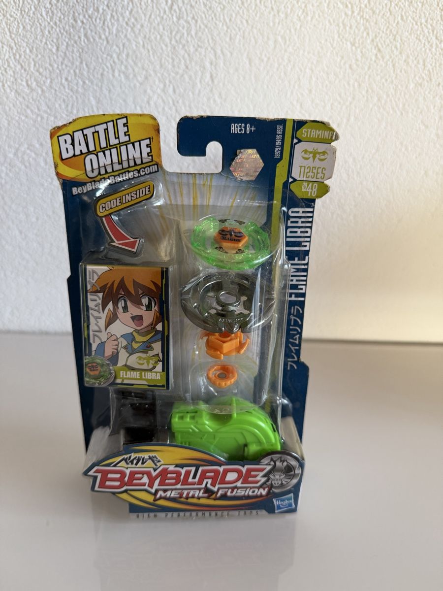 Hasbro Statuette: Beyblade Metal Fusion Flame Libra OVP – Nuovo e nell'imballaggio originale da Luterbach venduto da to.bey
