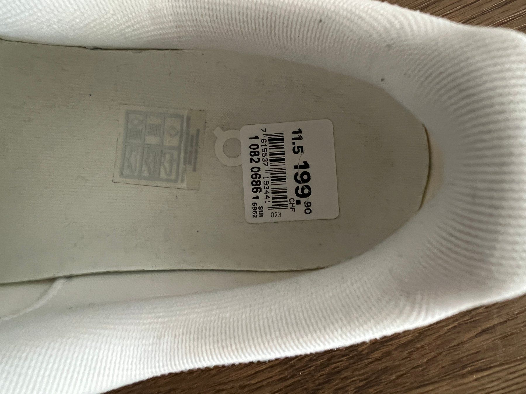 On Herrenschuhe: ON Schuh Weiss | Grösse 11.5 – Neu (gemäss Beschreibung) aus Arlesheim von obadja01 4