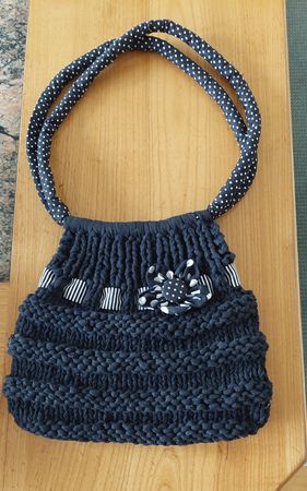 Handtasche gestrickt
