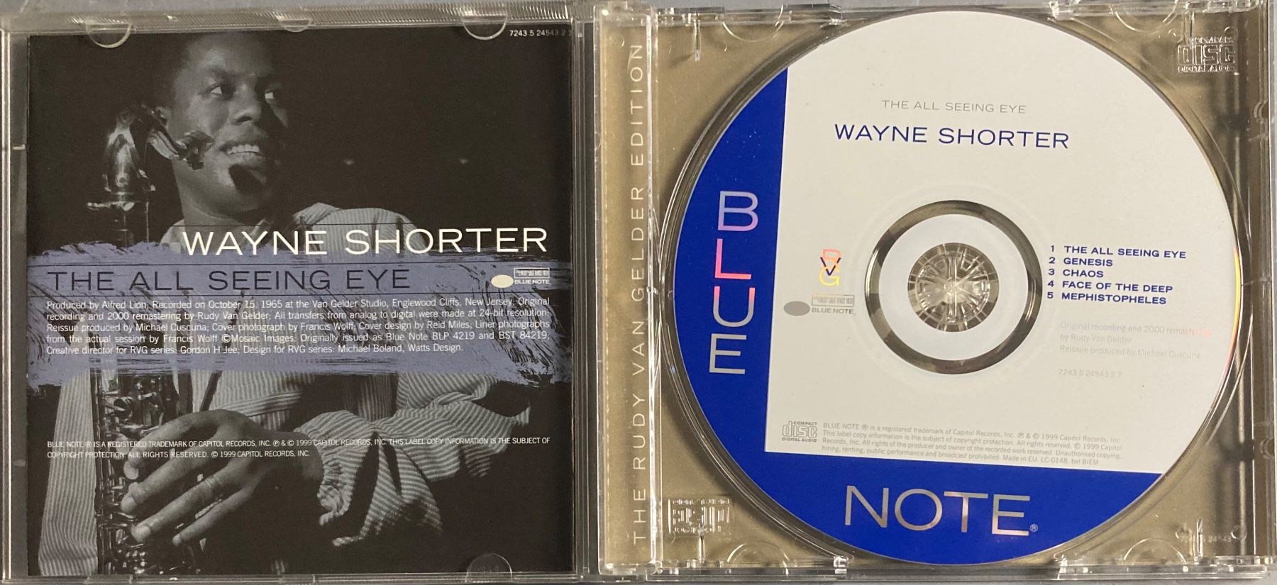 CD: WAYNE SHORTER - THE ALL SEEING EYE – Usato da Poliez-Pittet venduto da Newtown-Records 2