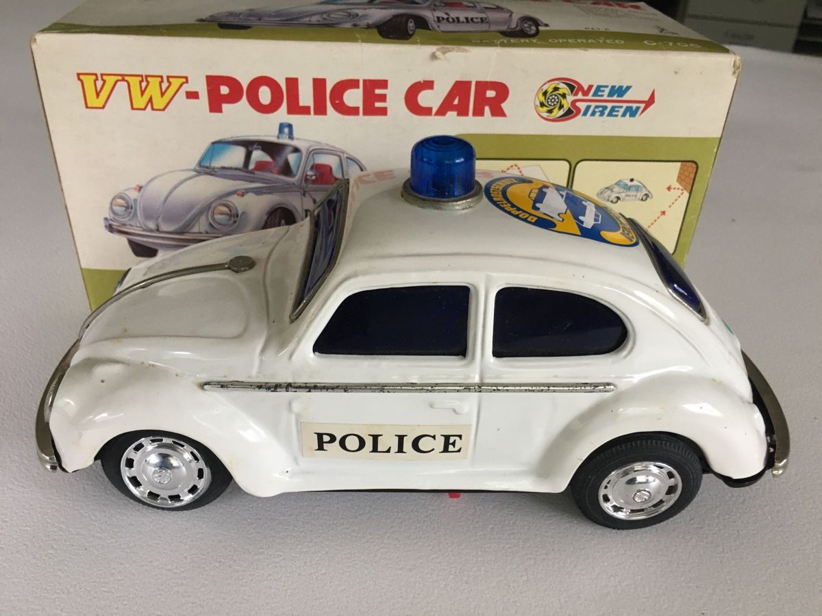 Bandai Giocattoli: Taiyo VW Käfer Police Car – Usato da Grellingen venduto da Toyhamster 2