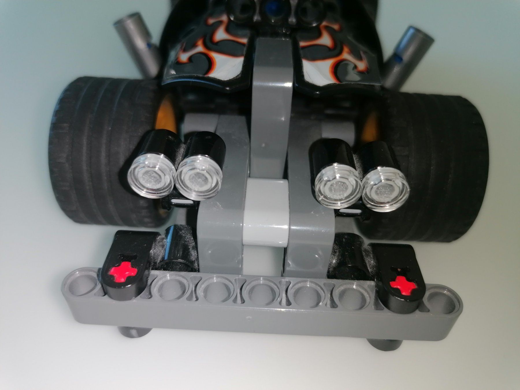 Lego Baukästen: Guter Zust: LEGO TECHNIC 42046 - Fluchtfahrzeug PULL BACK – Gebraucht aus Uster von Smilla07 6